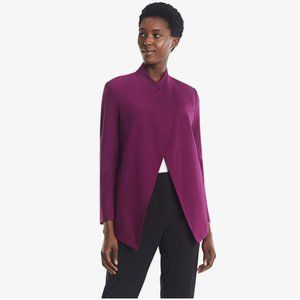 MM Lafleur Oliver Wool Blazer Deep Plum NWT